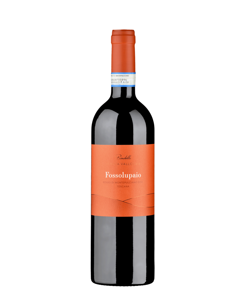 Bindella Fossolupaio Rosso di Montepulciano DOC wine bottle